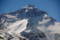 05 Mount Everest North Face Close Up From Rongbuk Monastery Morning.jpg